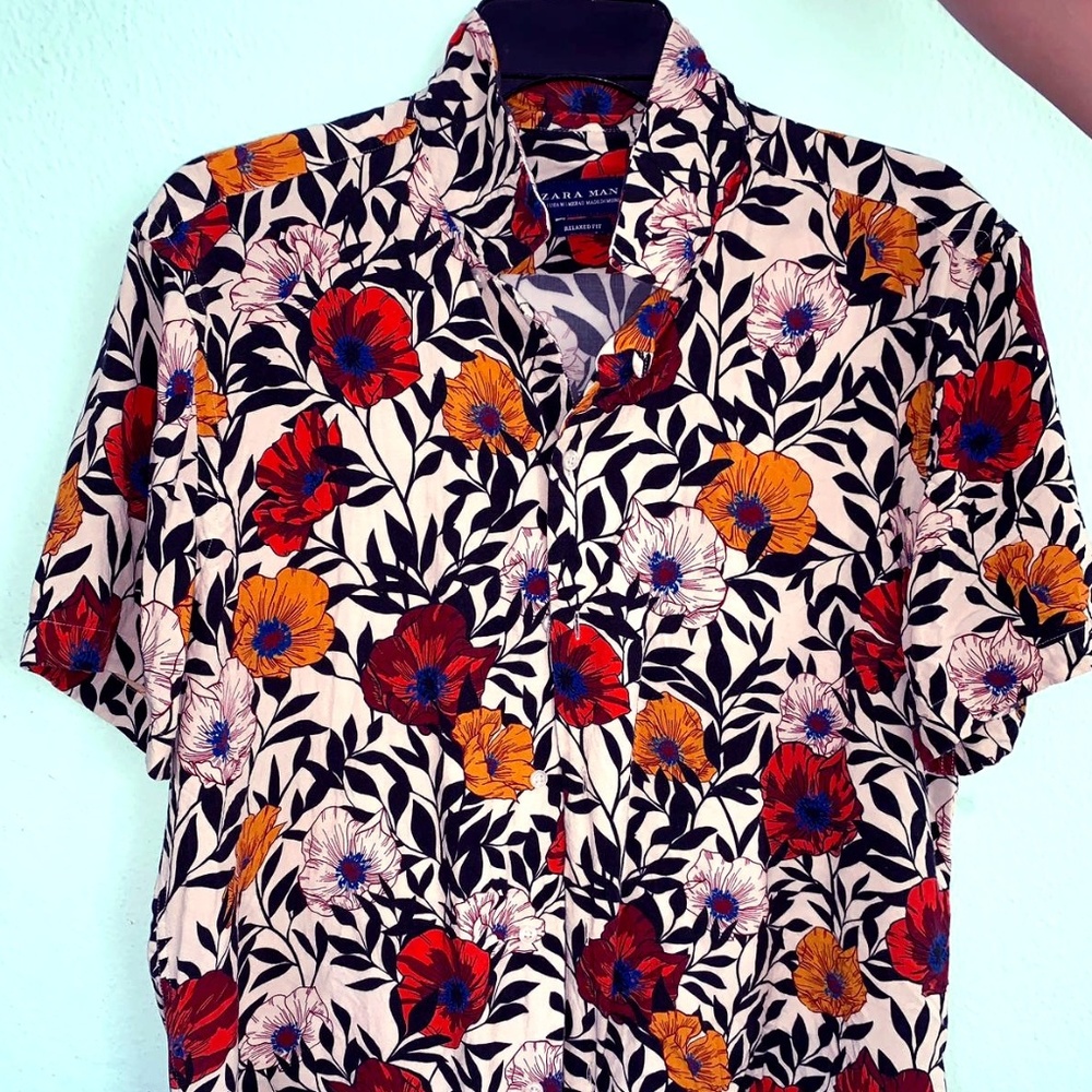 Flower Pattern Shirt